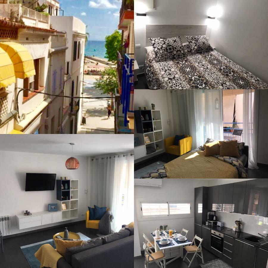 Sunny Flat In Sitges 30 Seconds To Beach, Balcony & Sea Views! エクステリア 写真